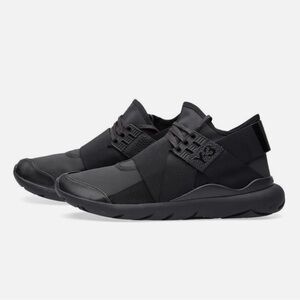 Y-3 Yohji Yamamoto Adidas Qasa High 'Black' Trainer